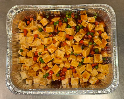Photo of Tray of Chinese Mapo Tofu
