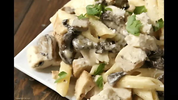 Photo of Chicken Onion Mushroom Alfredo