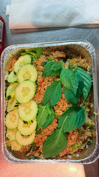 Photo of Tray of Basil Sauce