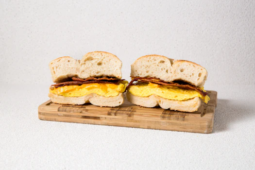 Photo of Turkey Bacon, Egg, and Cheese Sandwich