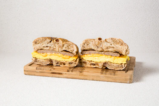 Photo of Sausage, Egg, and Cheese Sandwich
