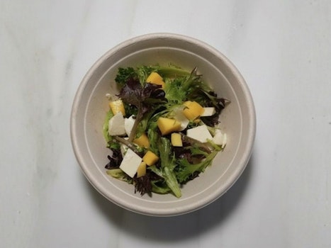 Photo of Mango Mesculin Salad Bowl