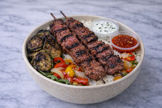 Photo of Grilled Beef Skewer Bowl