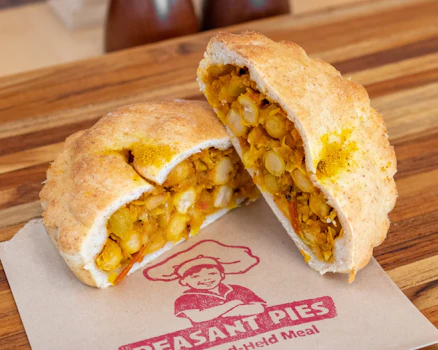 Photo of Vegan Garbanzo Bean Curry Pie