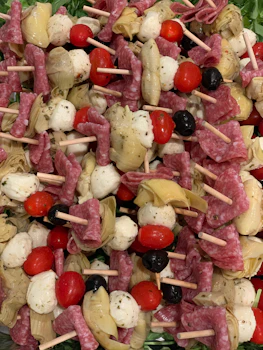 Photo of Tray of Antipasto on a Stick