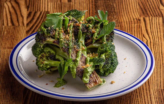 Photo of Catering Size Order of Seared Broccoli