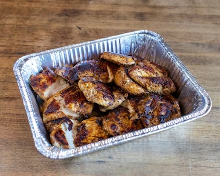 Photo of Tray of Mesquite Chicken