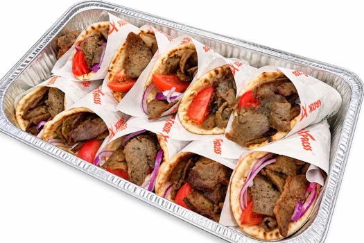 Photo of Half Tray of Gyro Pita Sandwiches