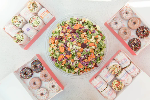 Photo of Large Wrap and Salad Catering Combo
