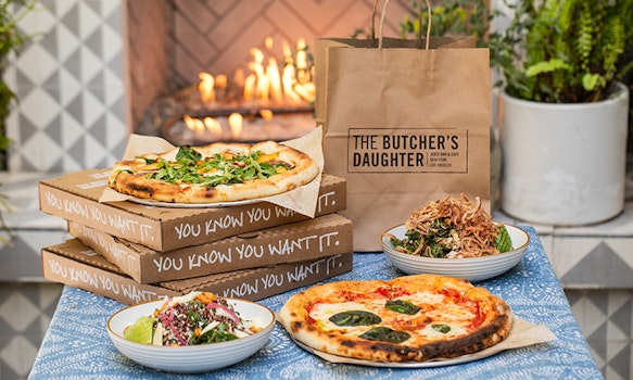 Photo of 4-Pack Vegan Zucchini & Pesto Pizzas