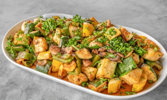 Photo of Half Tray of Grilled Vegetables