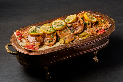 Photo of Half Tray of Mediterranean Salmon Fillets