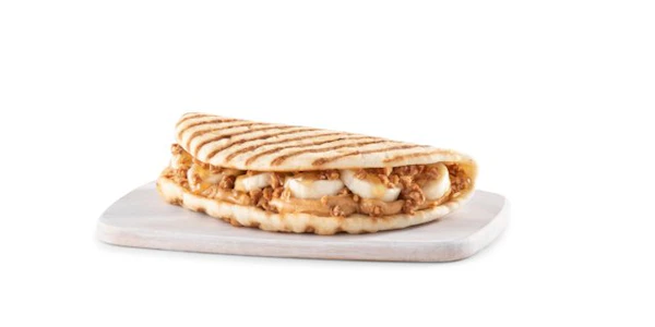 Photo of Peanut Butter Banana Crunch Flatbread