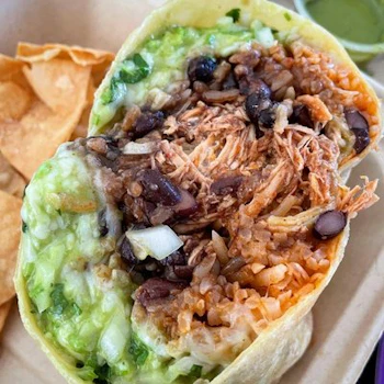 Photo of Tinga Chicken Burrito