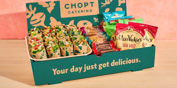 Photo of Wrap Box with Chips & Dessert