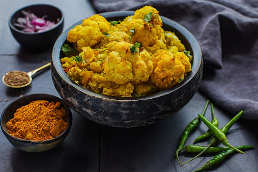 Photo of Medium Tray of Gobi Aloo