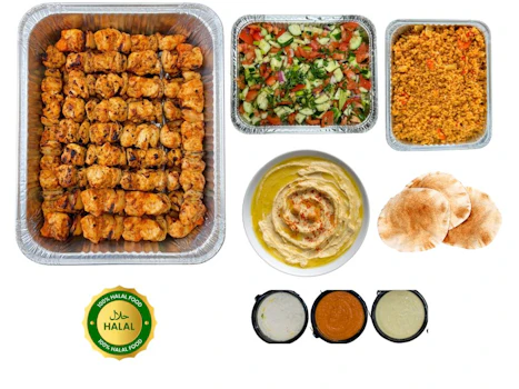 Photo of Chicken Kebab Combo Meal - 10ppl
