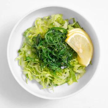 Photo of Tray of Wakame Seaweed Salad