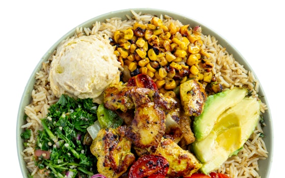 Photo of Lemon Garlic Kebab Bowl