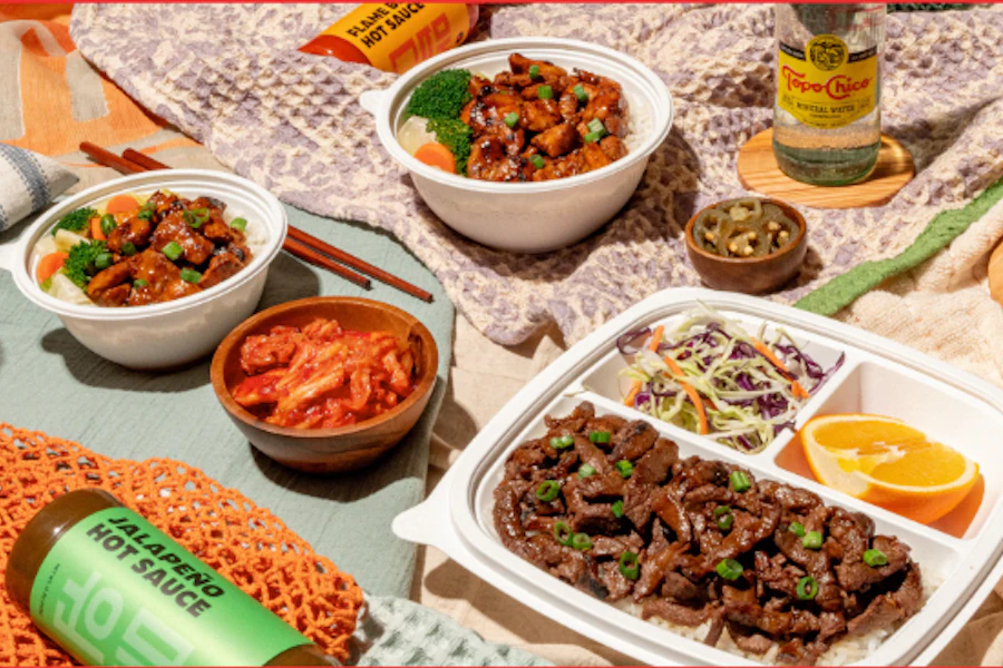 Flame Broiler Corporate Catering and Group Ordering located at 3821 N Lakewood Blvd, Long Beach, CA 90846, USA. Flame Broiler's top menu items include Serving of Avocado, Pack of Seaweed.