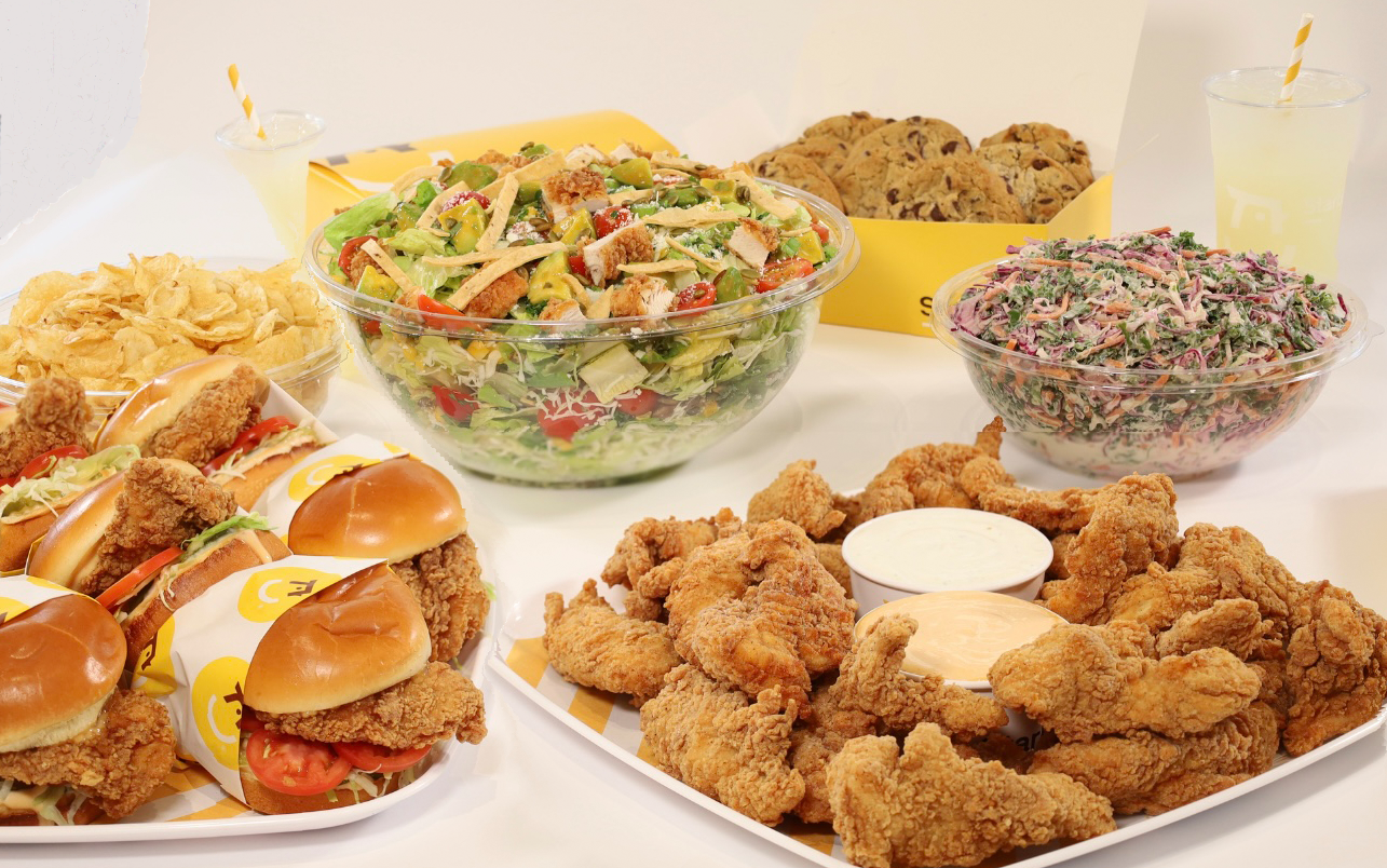 Starbird Chicken Corporate Catering and Group Ordering located in San Francisco & Bay Area, San Jose & South Bay, Los Angeles & Orange County, Denver. Starbird Chicken's top menu items include Classic Four Tender Box, Chicken Chop Salad, Nashville Four Tender Box.