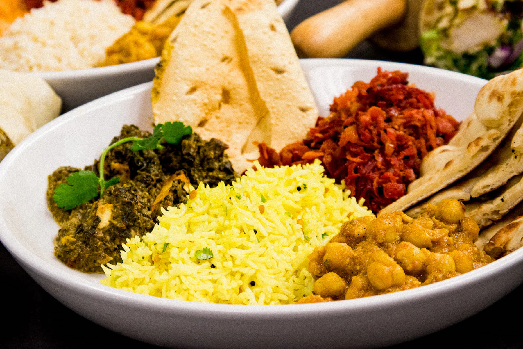 Spice Kraft Corporate Catering and Group Ordering located in Washington DC. Spice Kraft's top menu items include Aloo Tikki, Vegetable Samosa, Quarter Tray of Garden Salad.