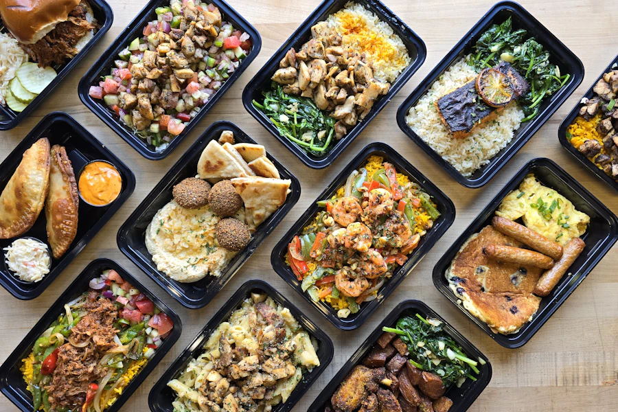 Eat Street NYC Corporate Catering and Group Ordering located at 887 5th Ave, Brooklyn, NY 11232, USA. Eat Street NYC's top menu items include Fruit Tray, Yogurt Parfait, Box of Coffee.