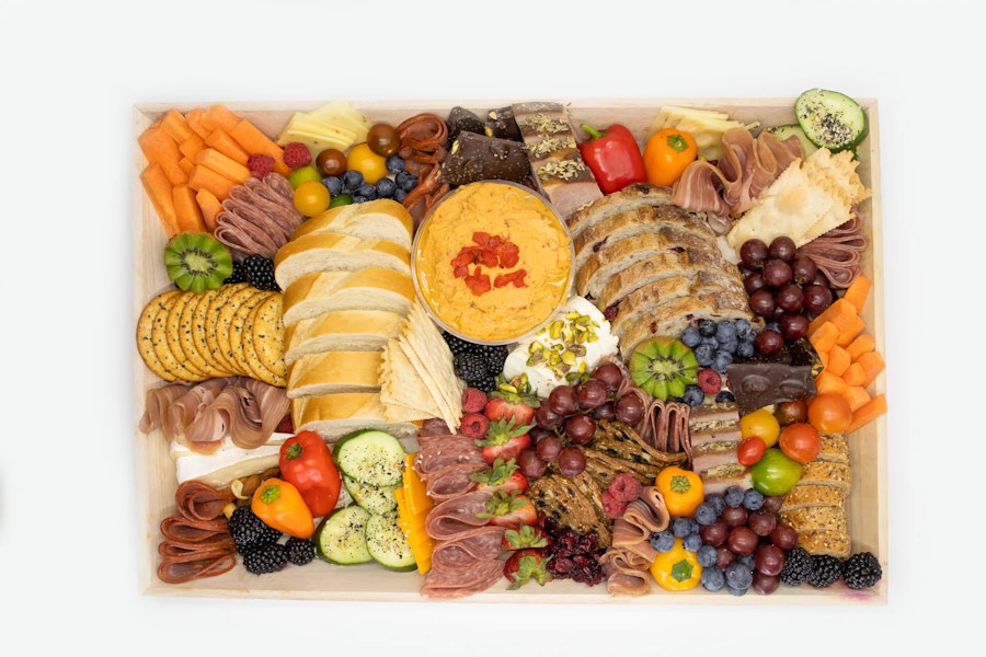 Graze Craze Charcuterie Boards and Boxes Corporate Catering and Group Ordering located at 12234 Queenston Blvd #500, Houston, TX 77095, USA. Graze Craze Charcuterie Boards and Boxes's top menu items include The Gone Grazey Large Package, The Sweet & Grazey Large Package, The Gone Grazey Medium Package.