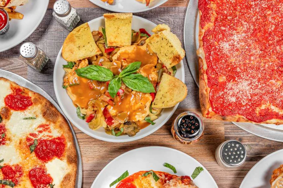 Mike's Pizza Corporate Catering and Group Ordering located at 1235 W Chestnut St, Union, NJ 07083, USA. Mike's Pizza's top menu items include Full Tray of Caesar Salad, Cheese 16" Pizza, Assorted Wrap Platter.