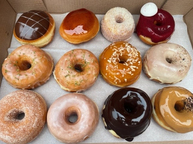 Caroline's Donuts Corporate Catering and Group Ordering located at 1631 2nd Ave, New York, NY 10028, USA. Caroline's Donuts's top menu items include Dozen of Mini Donuts, Chocolate Chip Cookie, Oatmeal Cookie.