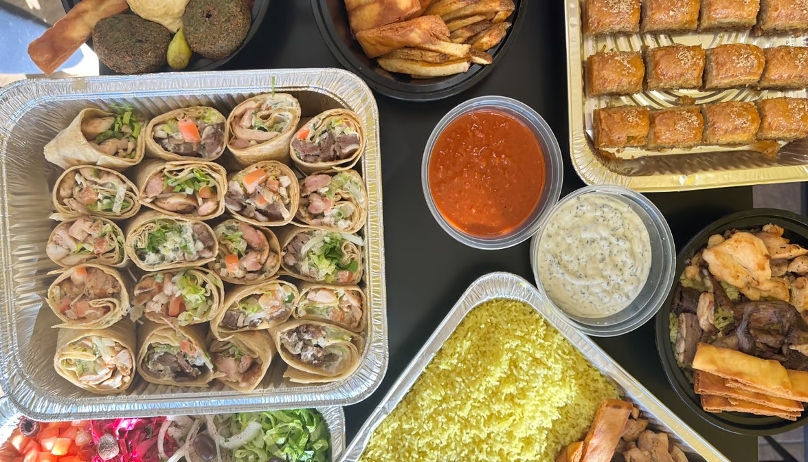 KEBAB7 Mediterranean Corporate Catering and Group Ordering located at 920 N Vista Ridge Blvd unit 550, Cedar Park, TX 78613, USA. KEBAB7 Mediterranean's top menu items include Fried Chicken Wrap, Beef Wrap, Combo (Beef & Chicken) Over Rice Plate.