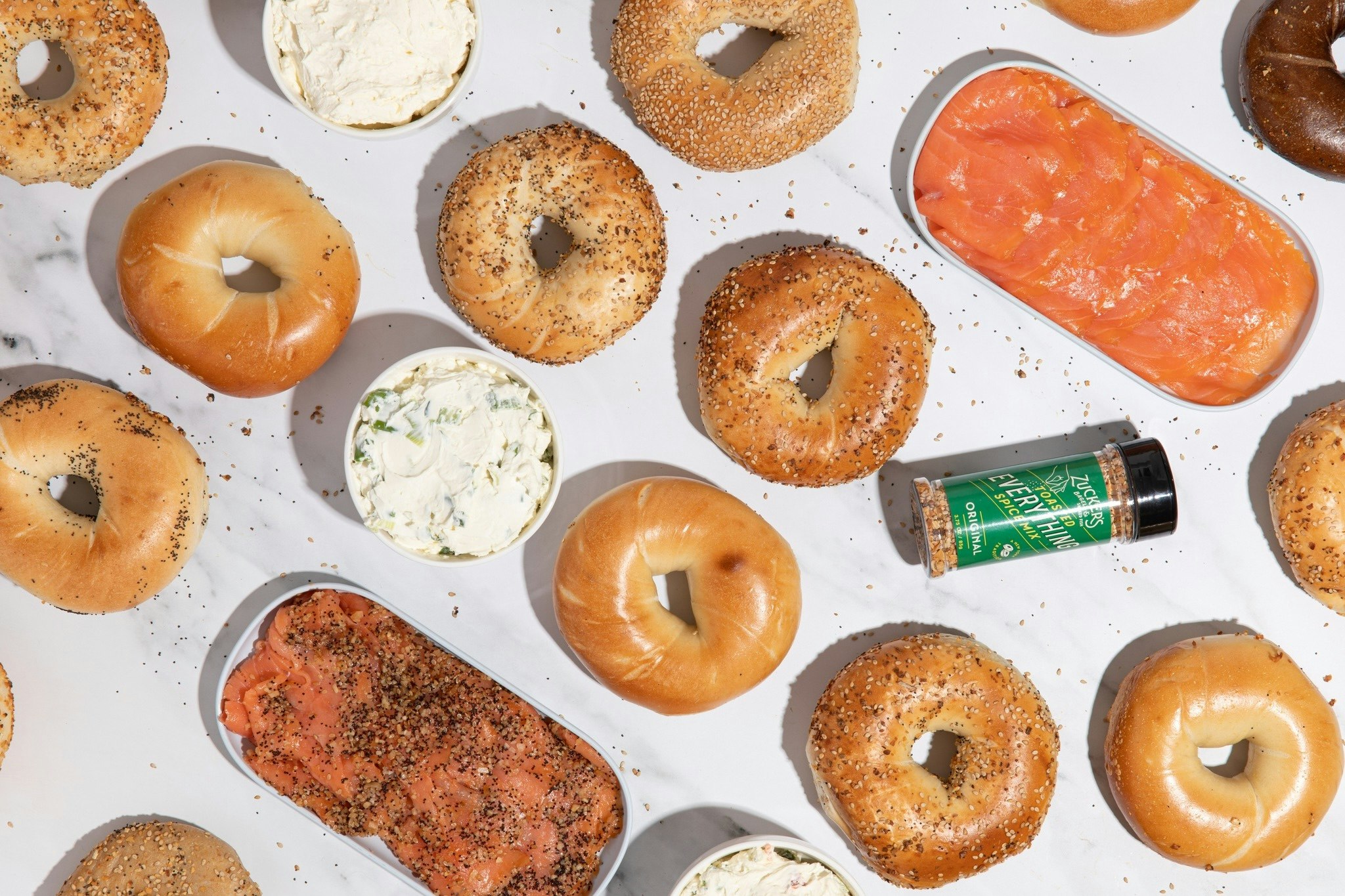 Zuckers Bagels and Smoked Fish Corporate Catering and Group Ordering located in New York City. Zuckers Bagels and Smoked Fish's top menu items include Medium Seasonal Sliced Fruit Platter, Medium Coffee Service Package, Medium Catering Size Order of Seasonal Fruit Bowl.