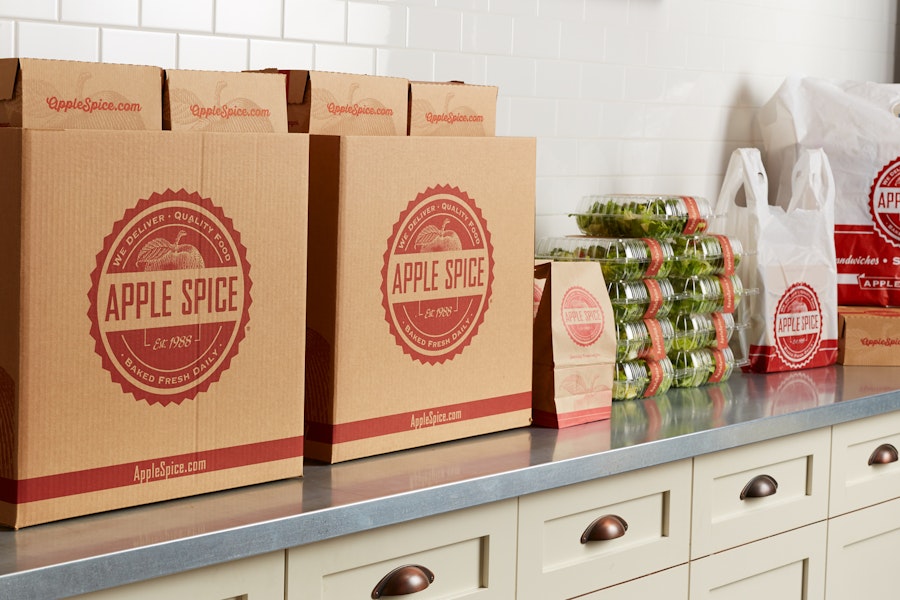 Apple Spice Catering Co. Corporate Catering and Group Ordering located in Denver, Provo. Apple Spice Catering Co.'s top menu items include Classic Boxed Lunch - Turkey Avocado Sandwich, Classic Boxed Lunch - Strawberry Grilled Chicken Sandwich, Classic Boxed Lunch - Chicken Bacon Ranch Sandwich.