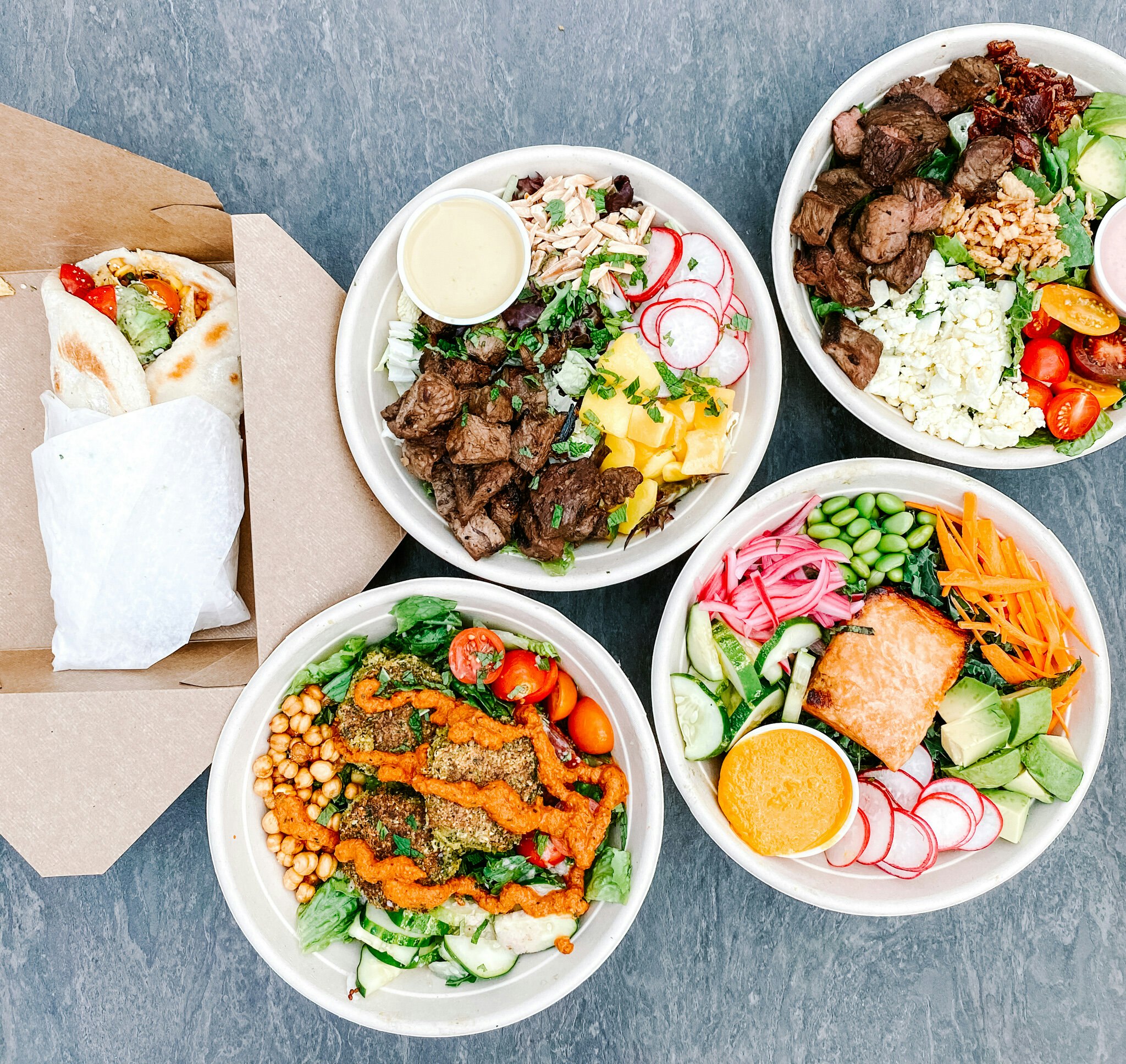 Radish Kitchen Corporate Catering and Group Ordering located at 4041 Aspen Grove Dr, Franklin, TN 37067, USA.