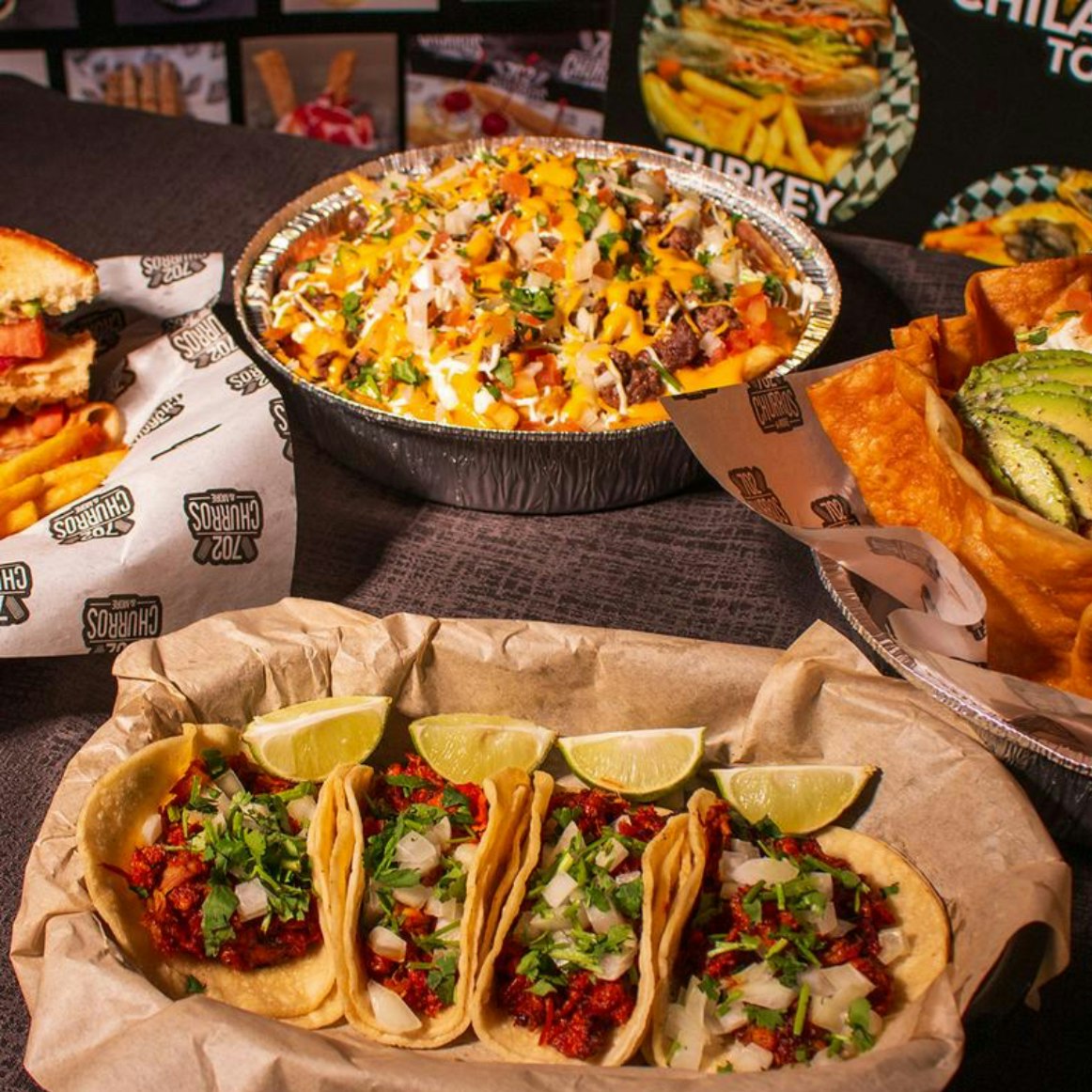 702 Churros & More Corporate Catering and Group Ordering located at 3528 S Maryland Pkwy #2c, Las Vegas, NV 89169, USA.