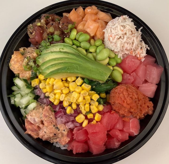Vegas Poke Co. Corporate Catering and Group Ordering located at 9091 W Sahara Ave #2c, Las Vegas, NV 89117, USA. Vegas Poke Co.'s top menu items include Grilled Chicken Teriyaki Meal, Broiled Salmon Teriyaki Meal, Hawaiian Spam Musubi Meal.