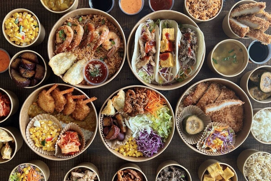 Blossom Tree Corporate Catering and Group Ordering located at 64 Peachtree St NW #2c, Atlanta, GA 30303, USA.