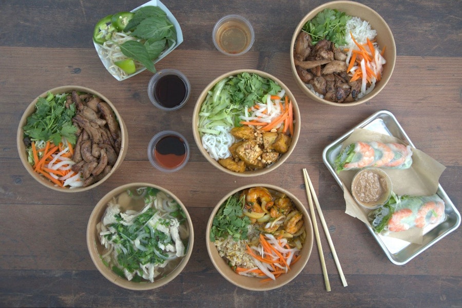 Cranes Landing Corporate Catering and Group Ordering located at 1430 Harvard Ave, Seattle, WA 98122, USA. Cranes Landing's top menu items include Tofu Fried Rice, Chicken Steamed Rice, Tofu Vermicelli.