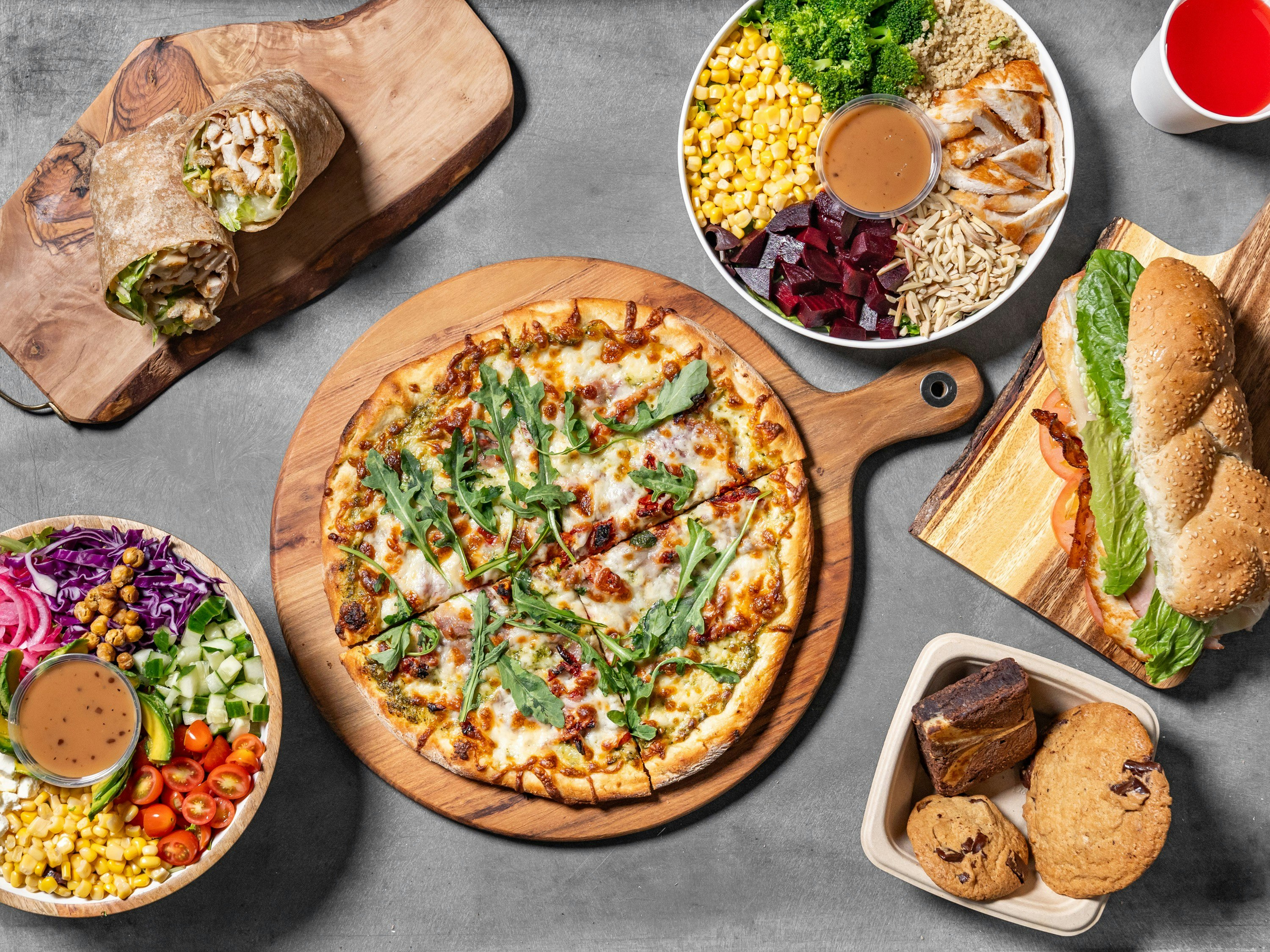 Tivoli Catering Corporate Catering and Group Ordering located at 82 Water St, Boston, MA 02109, USA. Tivoli Catering's top menu items include Lunch Sandwich Box, Lunch Salad Bag, 12" Veggie Pizza.