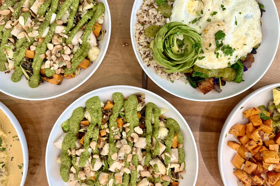 Humbowl Corporate Catering and Group Ordering located at 2975 College Ave, Berkeley, CA 94705, USA. Humbowl's top menu items include Thai Curry, Togarashi 2.0, Sesame Jasmine.