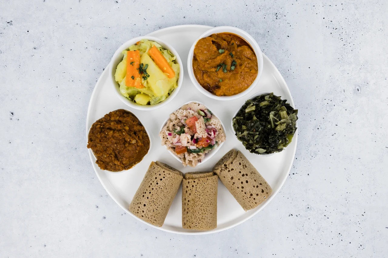 Street Injera Corporate Catering and Group Ordering located at 614 18th Avenue N k19, Nashville, TN 37203, USA.