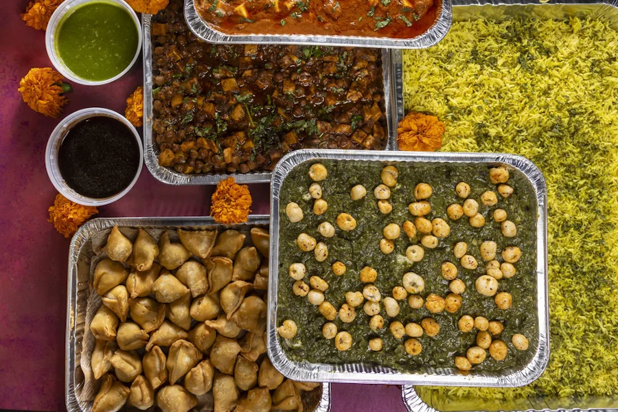 Curry Up Now - Atlanta Corporate Catering and Group Ordering located at 24 S Main St, Alpharetta, GA 30009, USA. Curry Up Now - Atlanta's top menu items include Catering Size Order of Aloo Gobi, Catering Size Order of Chana Masala, Catering Size Order of Daal Lentils.