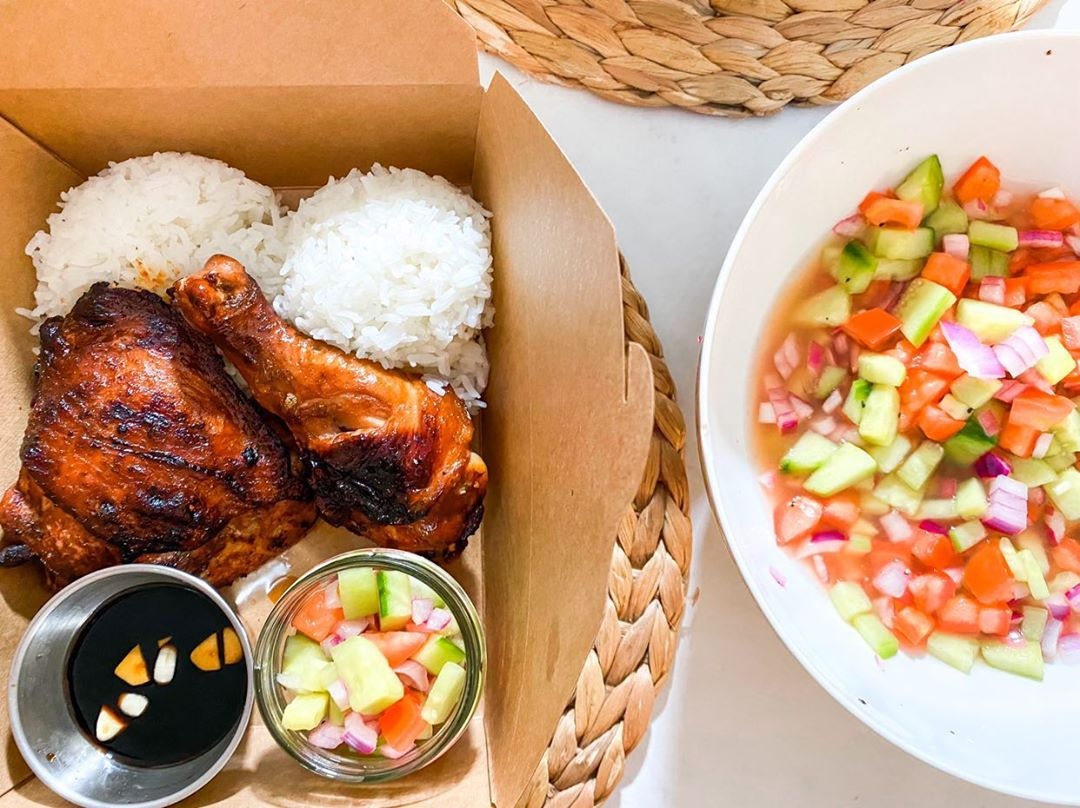 Patok by Rach Corporate Catering and Group Ordering located at 5057 Broadway, New York, NY 10034, USA. Patok by Rach's top menu items include Half Tray of Veggie Lumpia, Half tray of Garlic Bok Choy.