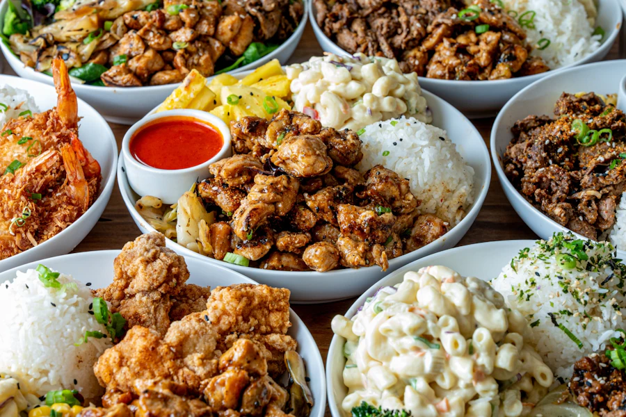 Big Daddy’s Hawaiian Corporate Catering and Group Ordering located at 1560 S Lewis St, Anaheim, CA 92805, USA. Big Daddy’s Hawaiian's top menu items include Hawaiian BBQ Chicken Bowl, Hawaiian BBQ Steak Bowl, Hawaiian Fried Chicken Bowl.