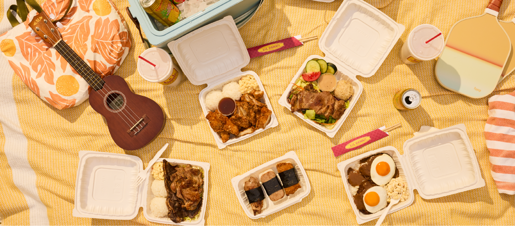 L & L Hawaiian Barbecue Corporate Catering and Group Ordering located in Vallejo, San Francisco & Bay Area.