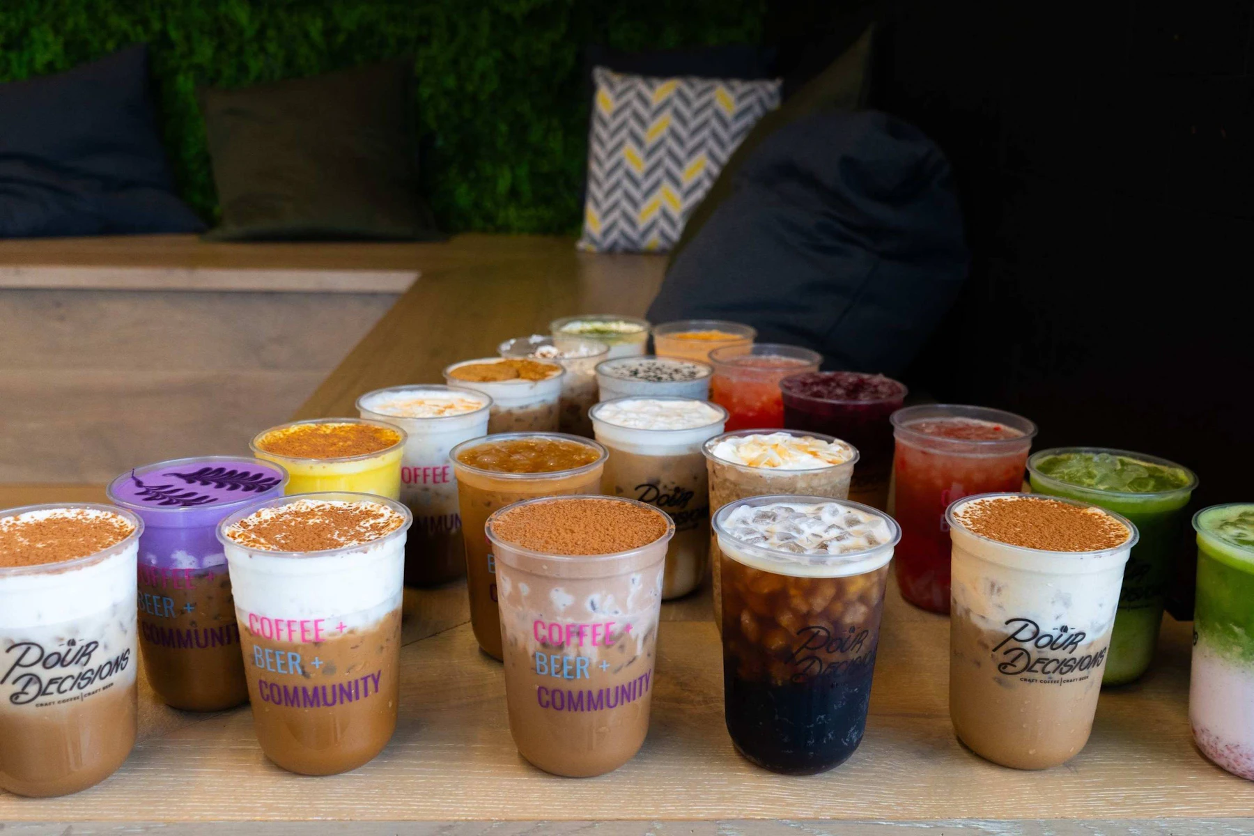 Pour Decisions Craft Coffee + Matcha Corporate Catering and Group Ordering located at 5700 Village Oaks Dr suite 20, San Jose, CA 95123, USA.