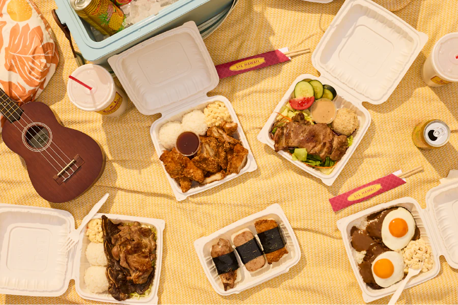 L&L Hawaiian BBQ LA Corporate Catering and Group Ordering located in Los Angeles & Orange County.