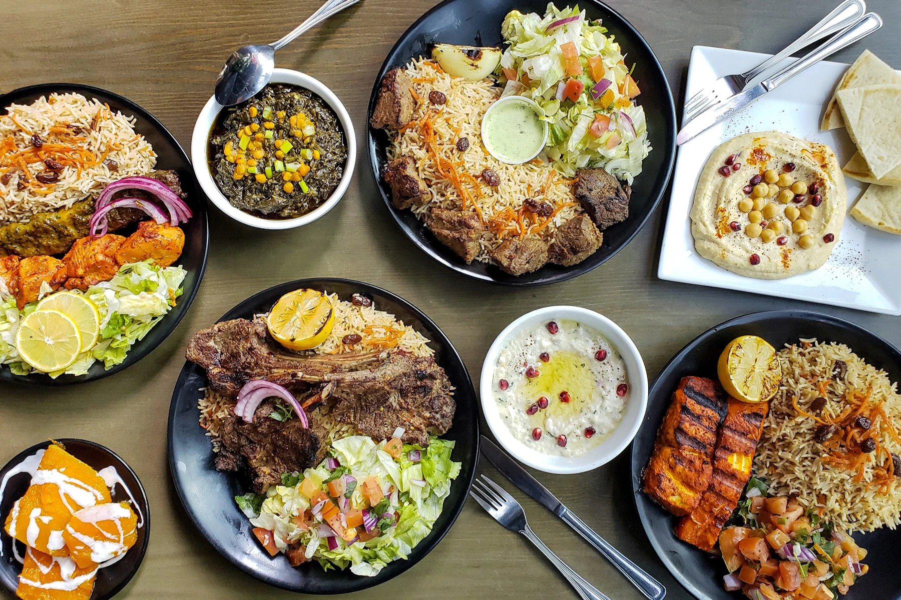 Maiwand Grill Corporate Catering and Group Ordering located at 324 W Baltimore St, Baltimore, MD 21201, USA. Maiwand Grill's top menu items include Catering Package 2, Cauliflower with Chickpeas Boxed Lunch, Chicken Kabob Boxed Lunch.
