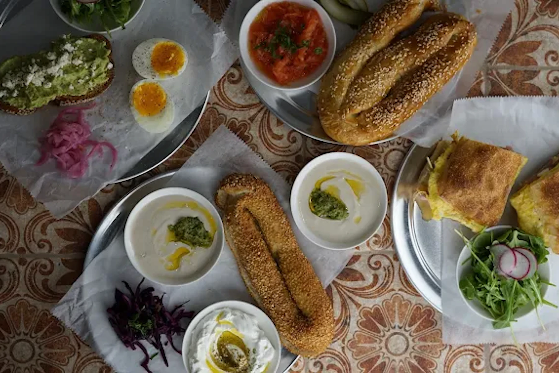 B Cup Cafe & Eatery Corporate Catering and Group Ordering located at 204 Avenue B, New York, NY 10009, USA. B Cup Cafe & Eatery's top menu items include Bagel Platter.