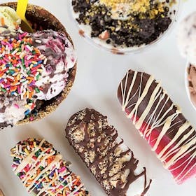 Scoop N Stick logo - one of the top restaurants for catering in San Jose & South Bay